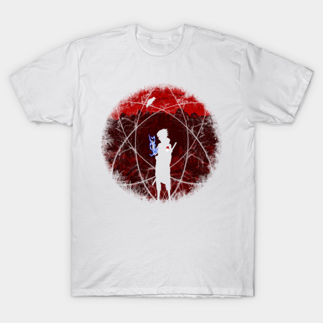 Sasuke shadow (red) T-Shirt-TOZ